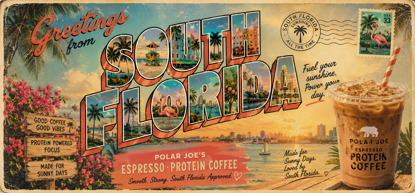 Polar Joe Brings Protein Coffee into the Wild-As Seen in South Florida Insider